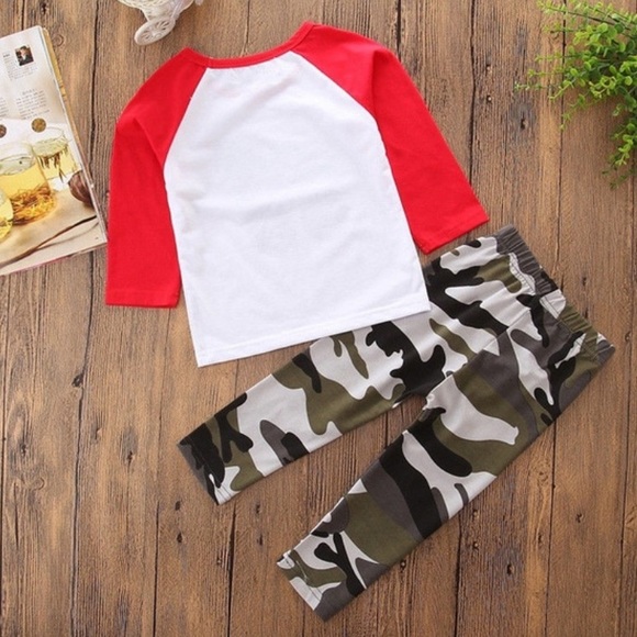 BOYS 2 PIECE CHRISTMAS MATCHING OUTFIT - Picture 3 of 7